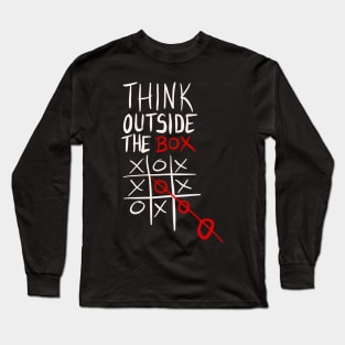 Think Outside The Box Long Sleeve T-Shirt